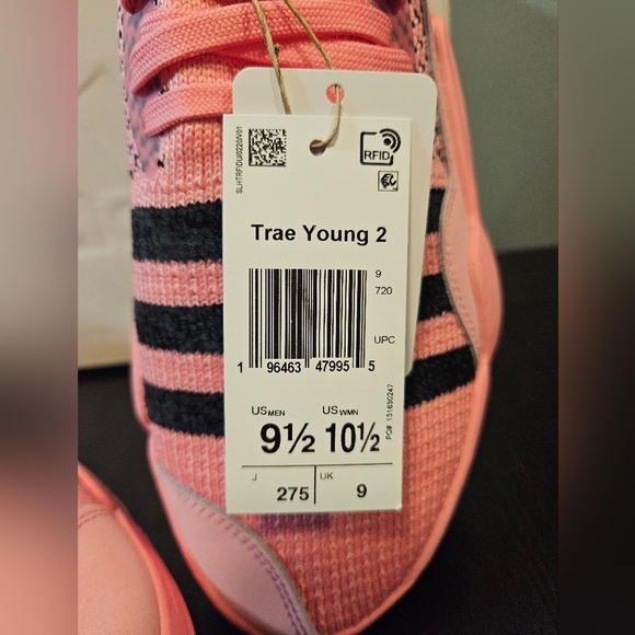 Trae Young 2 bliss pink men basketball shoe - Picture 6 of 10